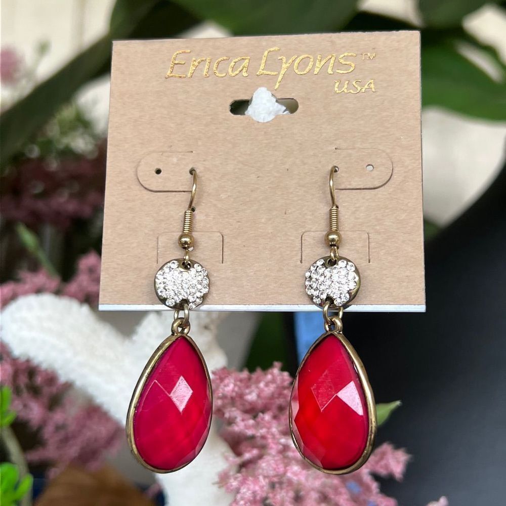 Erica Lyons Fashion Earrings 16ea 3 For 25 16$